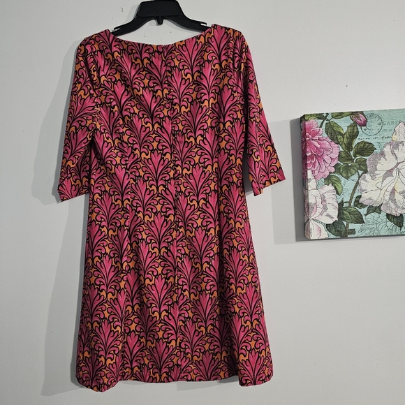 MIU MIU pink and orange patterned mod dress, size M, EUC - Picture 3 of 6